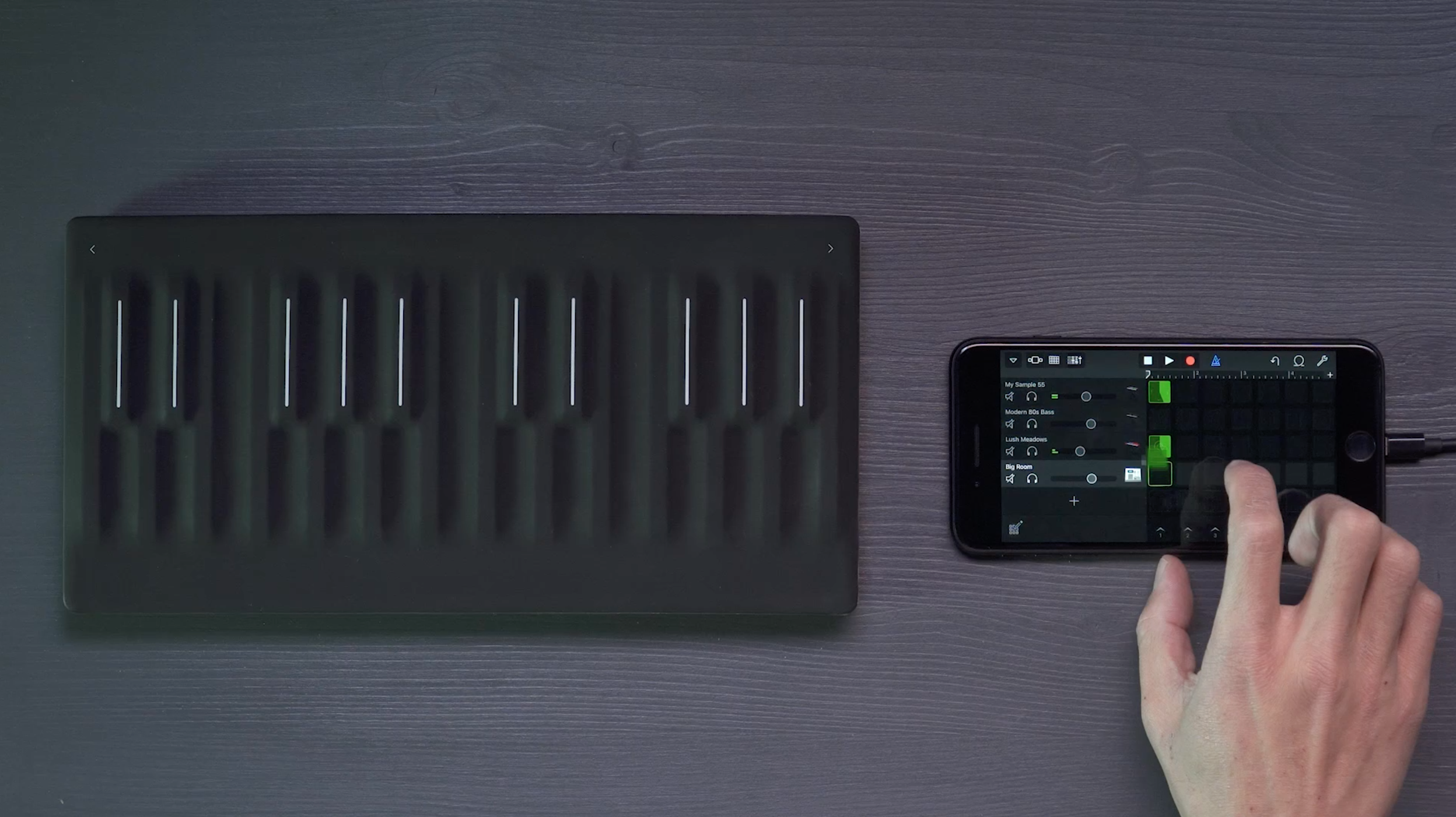 Seaboard Block is a brilliant controller for GarageBand ROLI