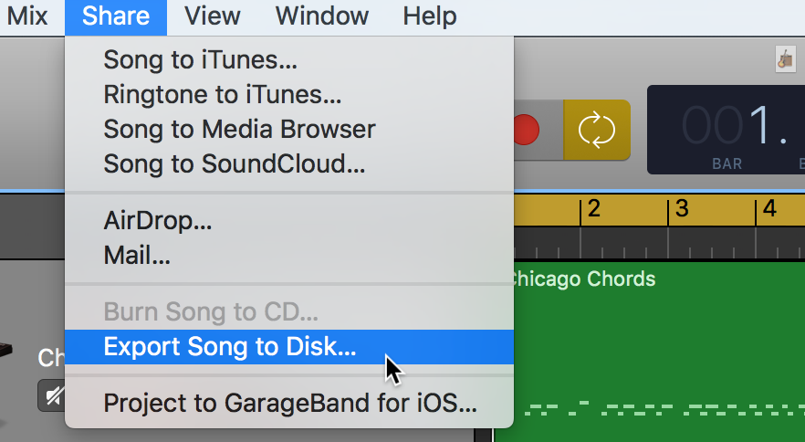 garageband export midi to json