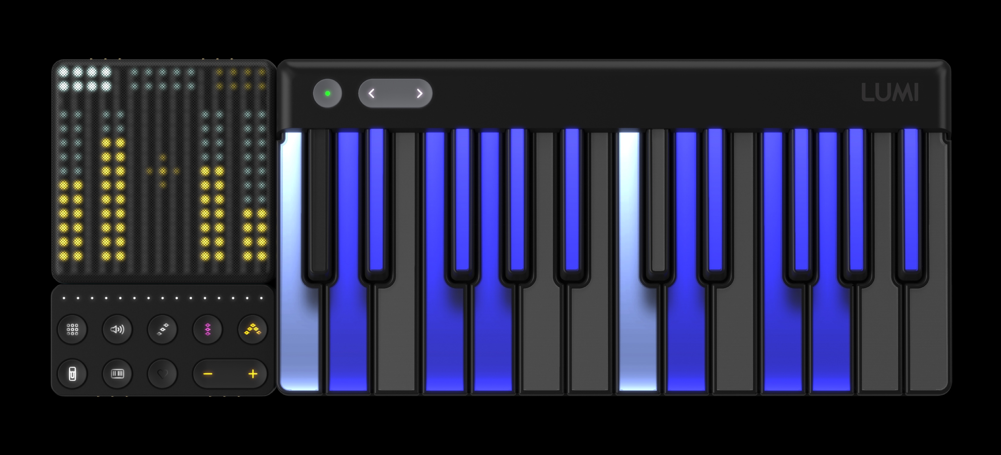 light midi keyboard